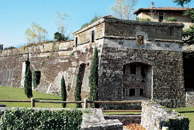 Gradisca d’Isonzo  la fortezza, eretta a baluardo e difesa dei confini orientali della Serenissima e successivamente occupata dalle truppe imperiali.  Foto Paolo Belveder